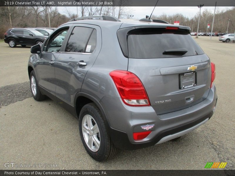 Nightfall Gray Metallic / Jet Black 2019 Chevrolet Trax LT AWD