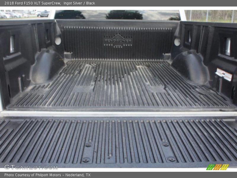 Ingot Silver / Black 2018 Ford F150 XLT SuperCrew