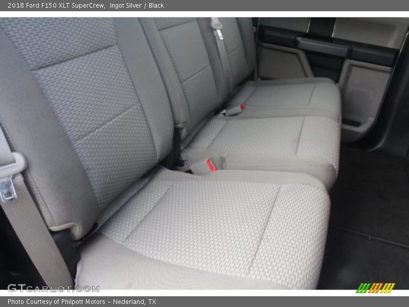 Ingot Silver / Black 2018 Ford F150 XLT SuperCrew