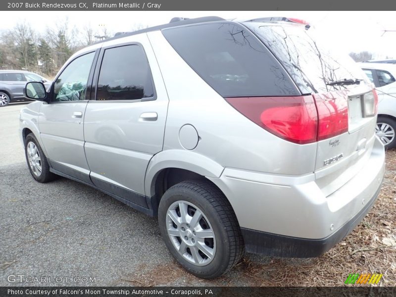 Platinum Metallic / Gray 2007 Buick Rendezvous CX