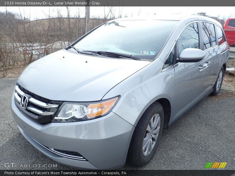Lunar Silver Metallic / Gray 2016 Honda Odyssey EX-L