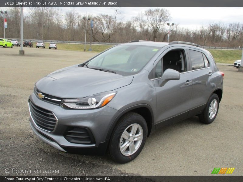 Nightfall Gray Metallic / Jet Black 2019 Chevrolet Trax LT AWD