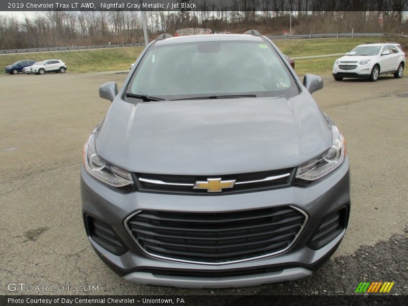 Nightfall Gray Metallic / Jet Black 2019 Chevrolet Trax LT AWD