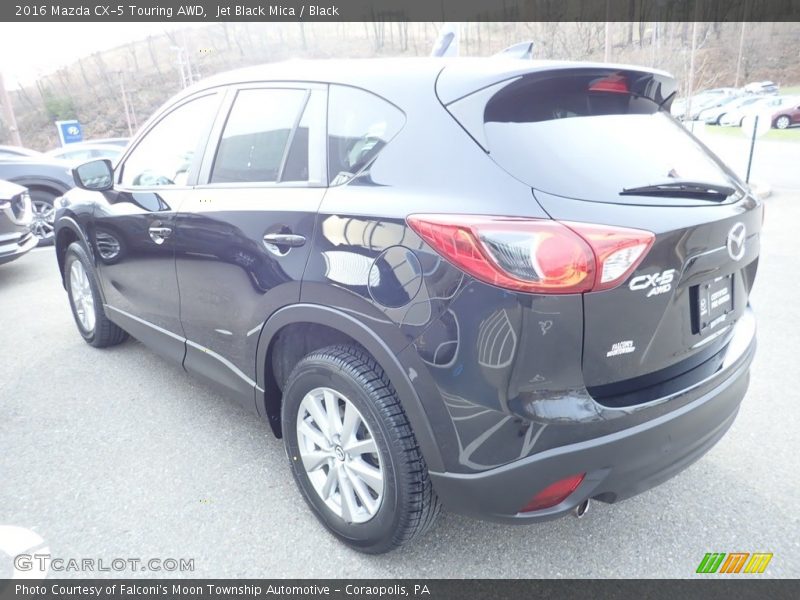 Jet Black Mica / Black 2016 Mazda CX-5 Touring AWD