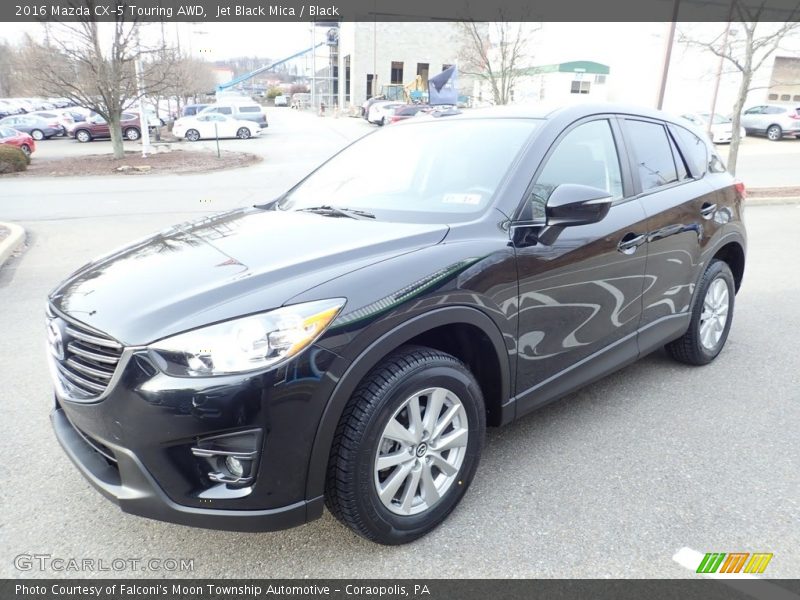 Jet Black Mica / Black 2016 Mazda CX-5 Touring AWD