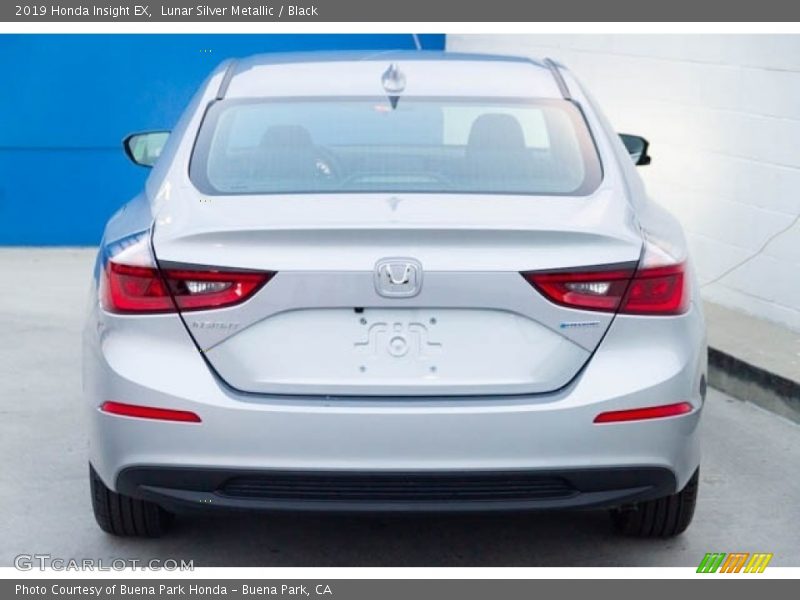 Lunar Silver Metallic / Black 2019 Honda Insight EX