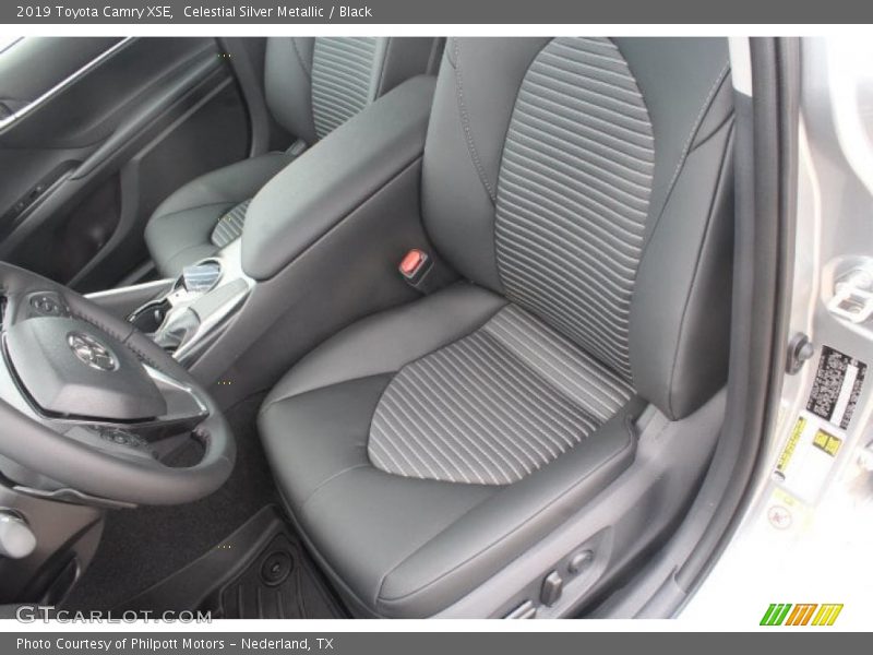 Celestial Silver Metallic / Black 2019 Toyota Camry XSE