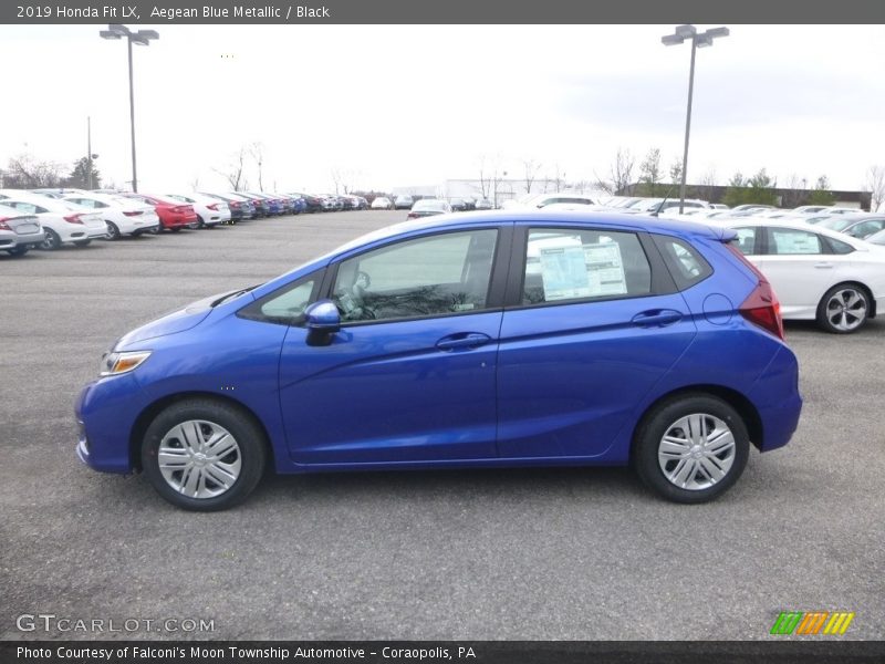  2019 Fit LX Aegean Blue Metallic