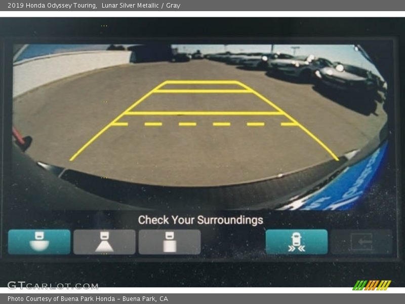 Lunar Silver Metallic / Gray 2019 Honda Odyssey Touring