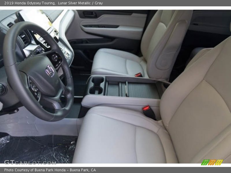 Lunar Silver Metallic / Gray 2019 Honda Odyssey Touring