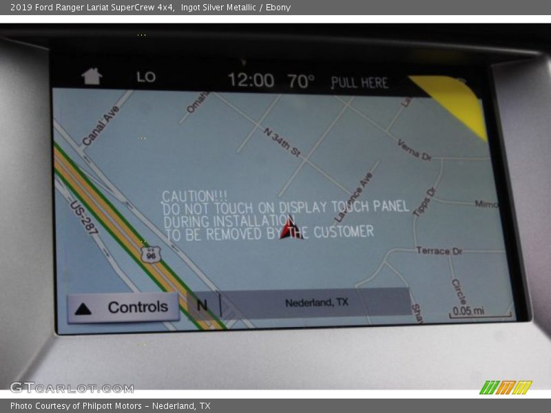 Ingot Silver Metallic / Ebony 2019 Ford Ranger Lariat SuperCrew 4x4