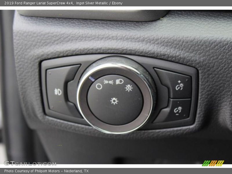 Ingot Silver Metallic / Ebony 2019 Ford Ranger Lariat SuperCrew 4x4