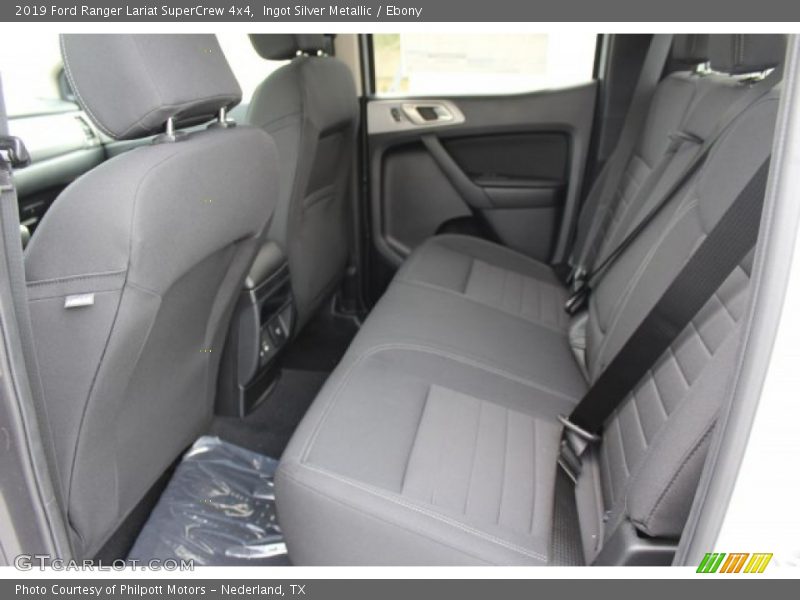 Ingot Silver Metallic / Ebony 2019 Ford Ranger Lariat SuperCrew 4x4