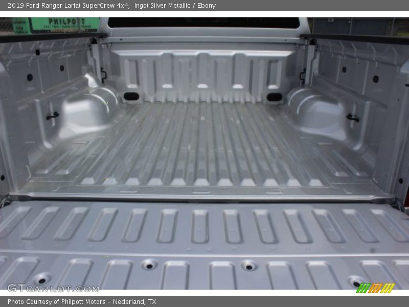Ingot Silver Metallic / Ebony 2019 Ford Ranger Lariat SuperCrew 4x4