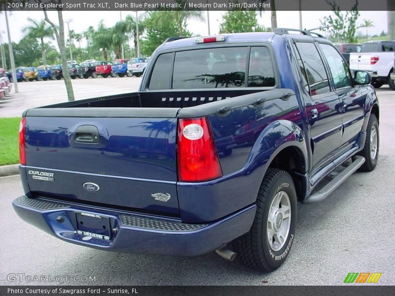 Dark Blue Pearl Metallic / Medium Dark Flint/Dark Flint 2004 Ford Explorer Sport Trac XLT