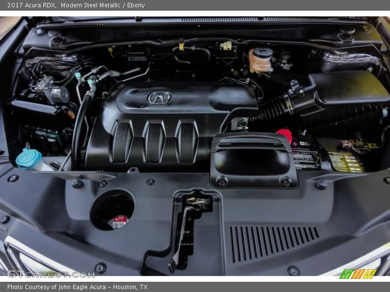 Modern Steel Metallic / Ebony 2017 Acura RDX