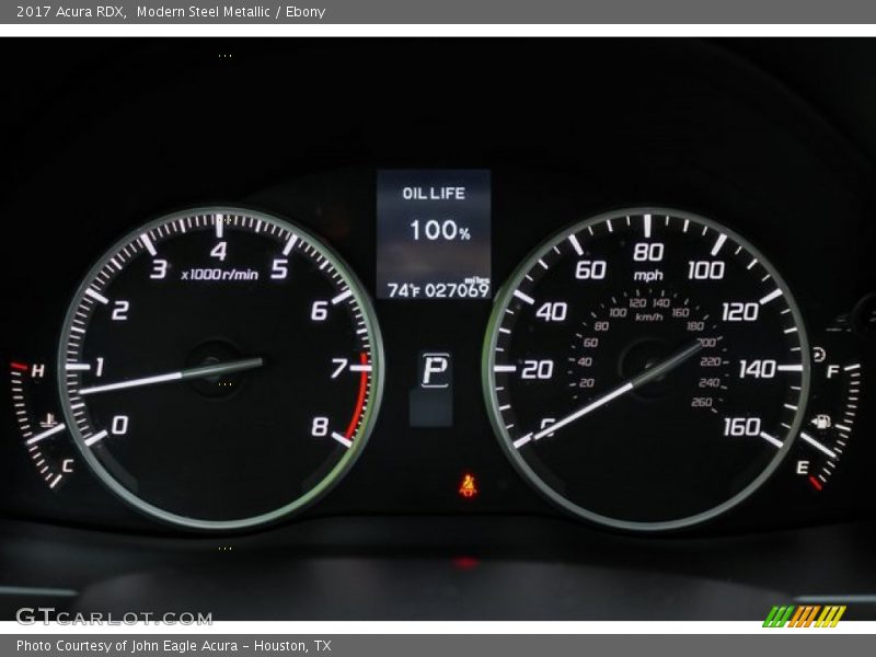 Modern Steel Metallic / Ebony 2017 Acura RDX