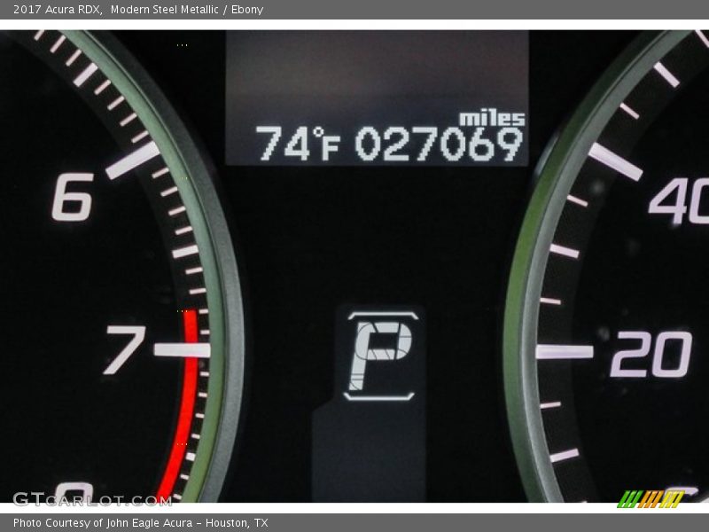 Modern Steel Metallic / Ebony 2017 Acura RDX