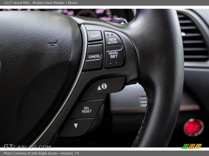 Modern Steel Metallic / Ebony 2017 Acura RDX