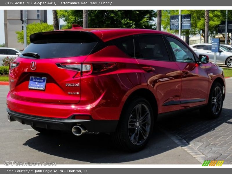 Performance Red Pearl / Ebony 2019 Acura RDX A-Spec AWD