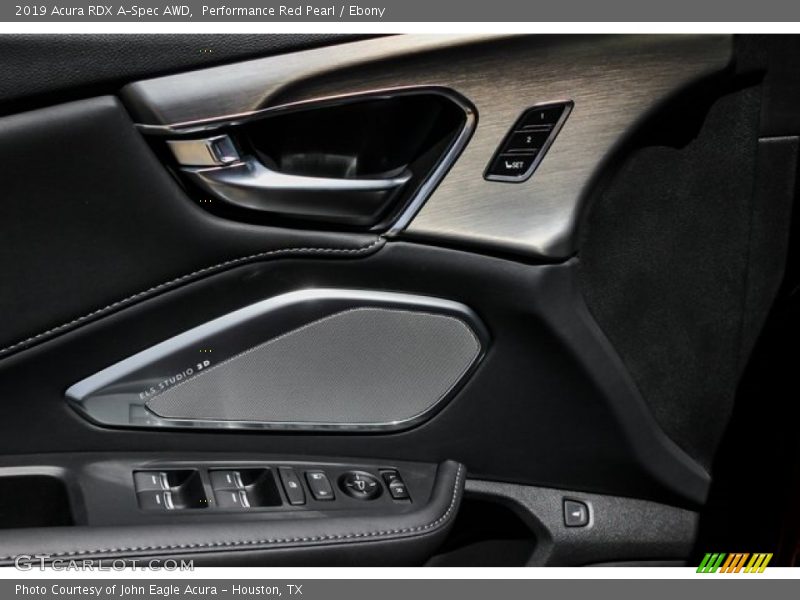 Performance Red Pearl / Ebony 2019 Acura RDX A-Spec AWD