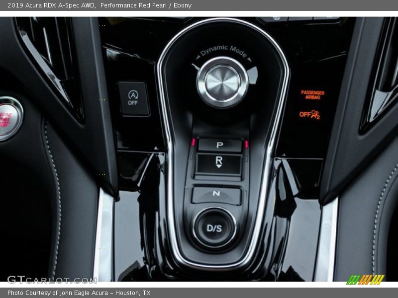 Performance Red Pearl / Ebony 2019 Acura RDX A-Spec AWD
