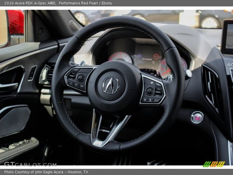 Performance Red Pearl / Ebony 2019 Acura RDX A-Spec AWD