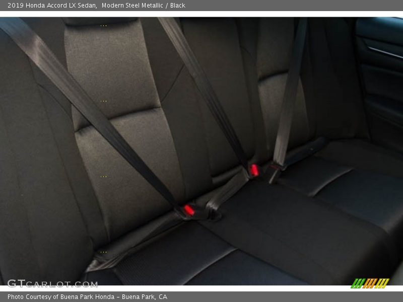 Modern Steel Metallic / Black 2019 Honda Accord LX Sedan