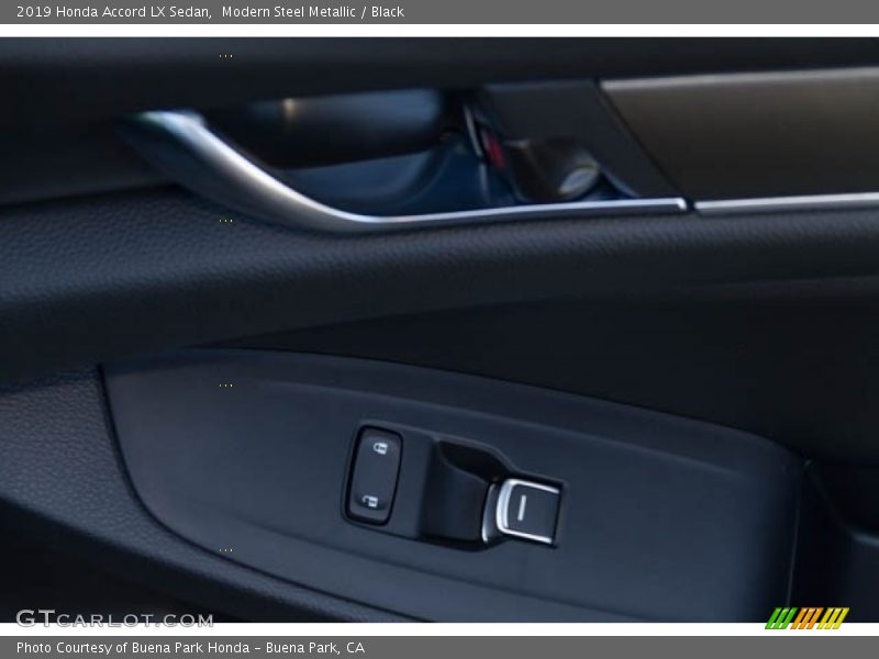 Modern Steel Metallic / Black 2019 Honda Accord LX Sedan