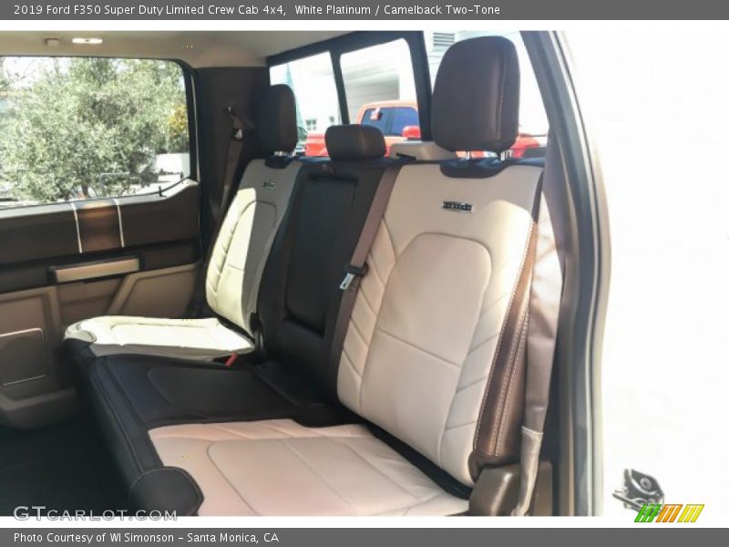Rear Seat of 2019 F350 Super Duty Limited Crew Cab 4x4