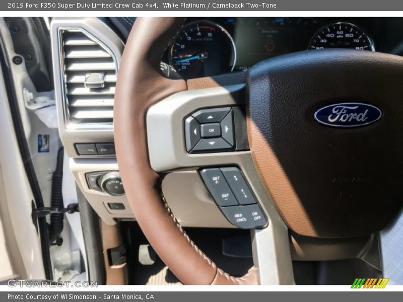  2019 F350 Super Duty Limited Crew Cab 4x4 Steering Wheel
