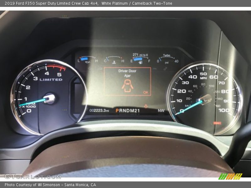  2019 F350 Super Duty Limited Crew Cab 4x4 Limited Crew Cab 4x4 Gauges