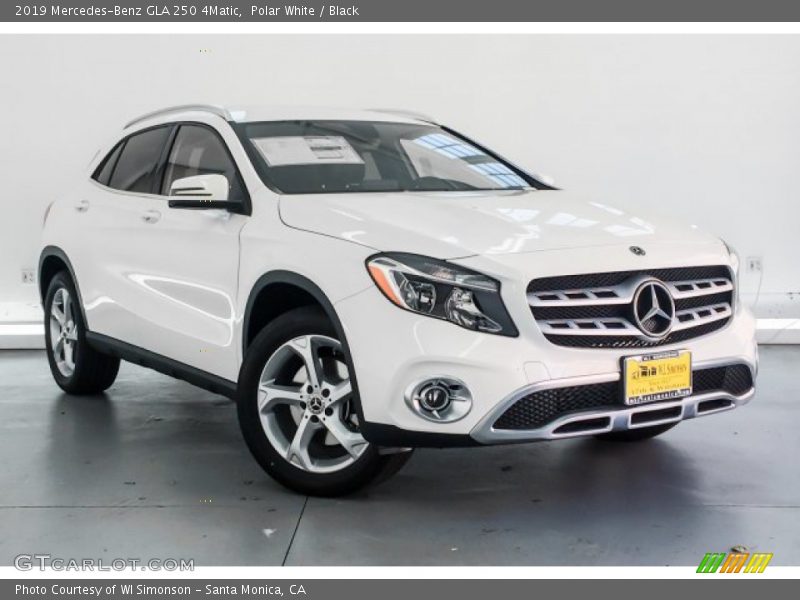 Polar White / Black 2019 Mercedes-Benz GLA 250 4Matic
