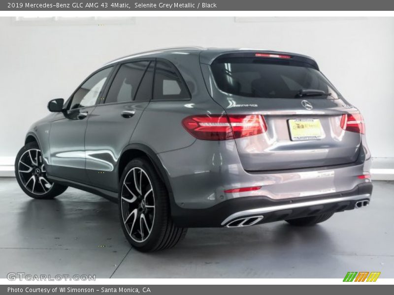 Selenite Grey Metallic / Black 2019 Mercedes-Benz GLC AMG 43 4Matic