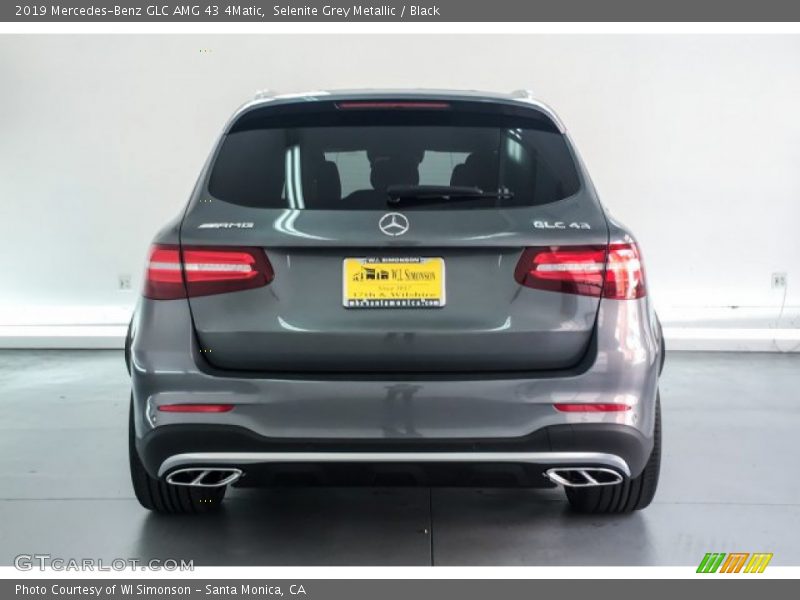 Selenite Grey Metallic / Black 2019 Mercedes-Benz GLC AMG 43 4Matic