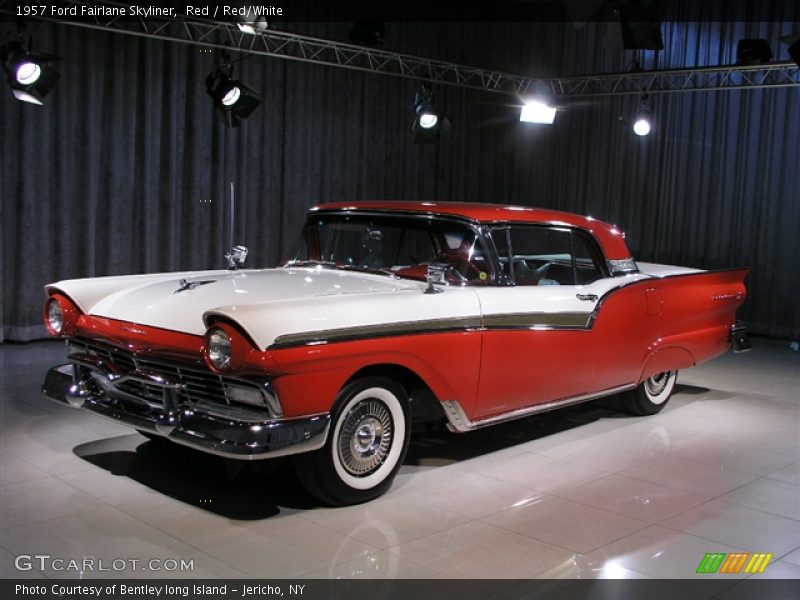 Red / Red/White 1957 Ford Fairlane Skyliner