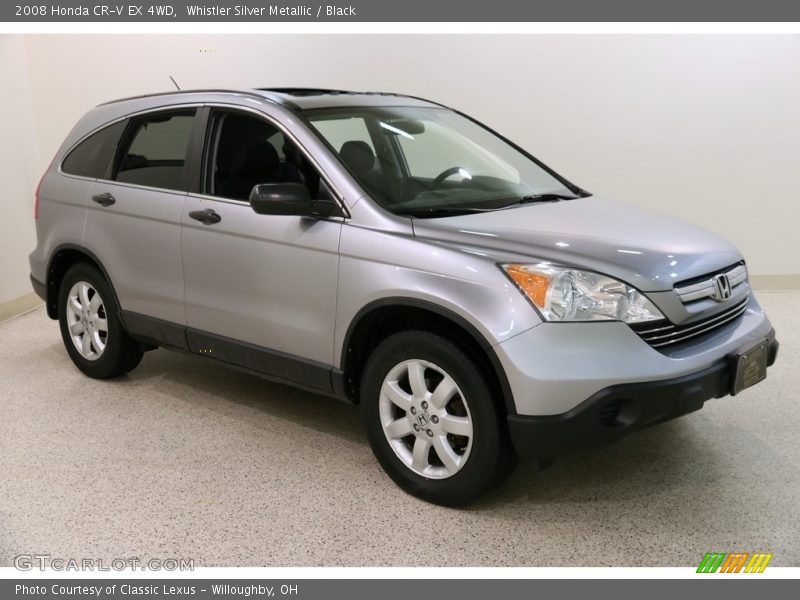 Whistler Silver Metallic / Black 2008 Honda CR-V EX 4WD