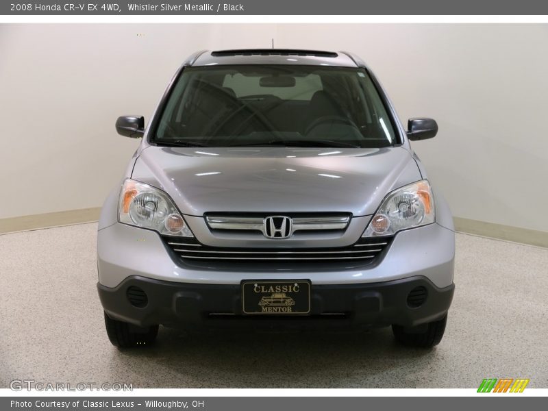 Whistler Silver Metallic / Black 2008 Honda CR-V EX 4WD