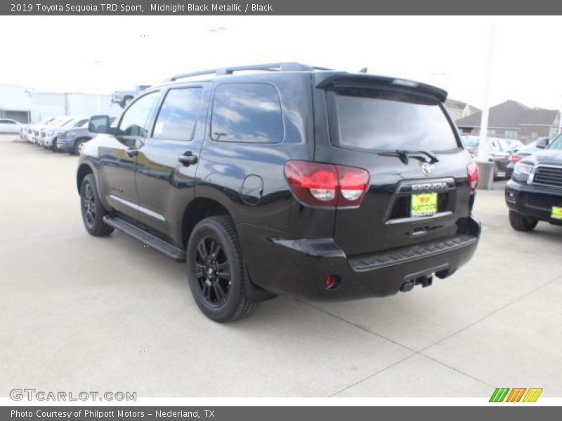 Midnight Black Metallic / Black 2019 Toyota Sequoia TRD Sport