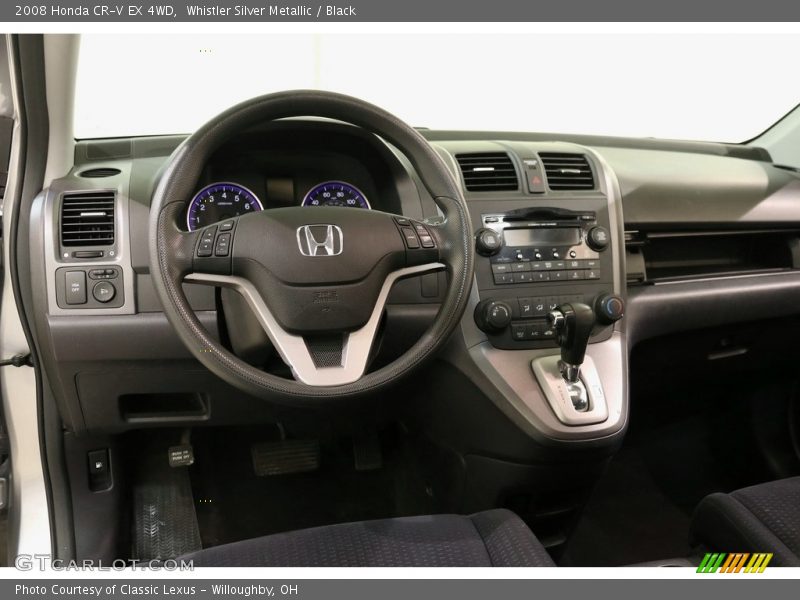 Whistler Silver Metallic / Black 2008 Honda CR-V EX 4WD