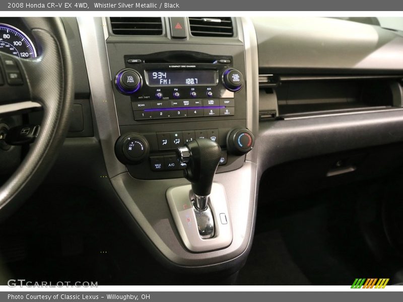 Whistler Silver Metallic / Black 2008 Honda CR-V EX 4WD