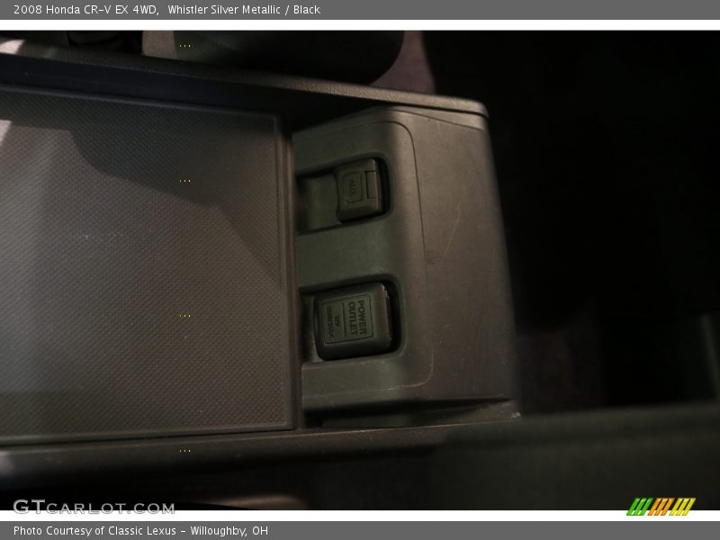 Whistler Silver Metallic / Black 2008 Honda CR-V EX 4WD