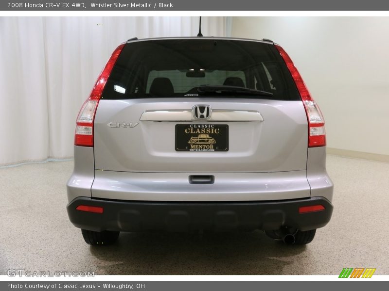 Whistler Silver Metallic / Black 2008 Honda CR-V EX 4WD