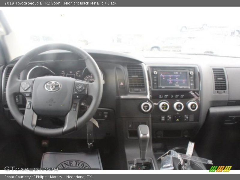 Midnight Black Metallic / Black 2019 Toyota Sequoia TRD Sport