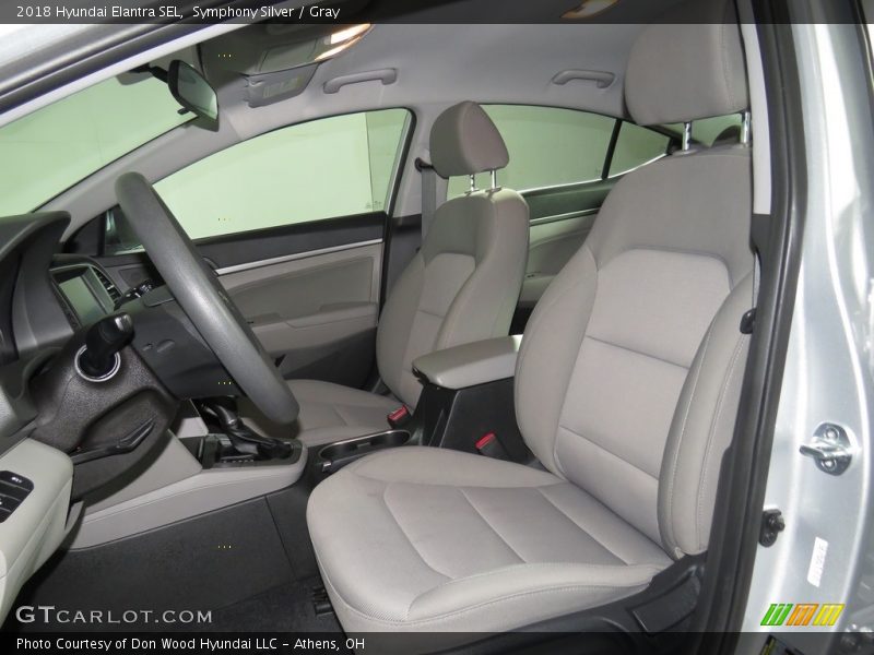 Symphony Silver / Gray 2018 Hyundai Elantra SEL