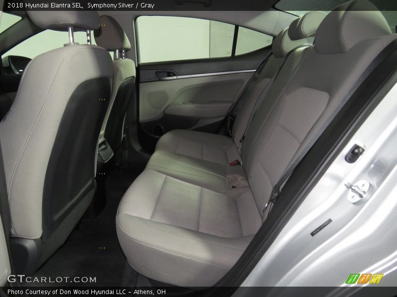 Symphony Silver / Gray 2018 Hyundai Elantra SEL