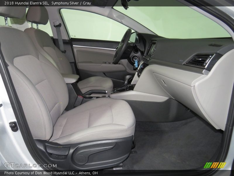 Symphony Silver / Gray 2018 Hyundai Elantra SEL