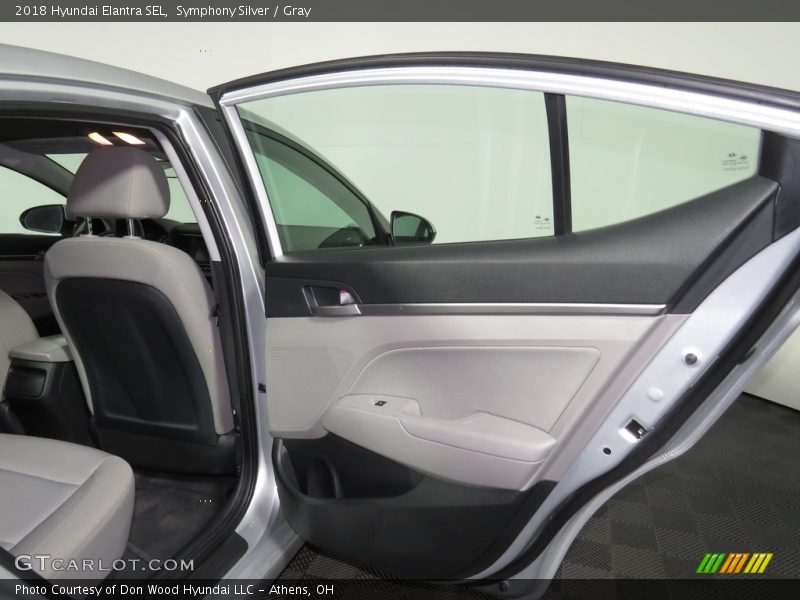 Symphony Silver / Gray 2018 Hyundai Elantra SEL