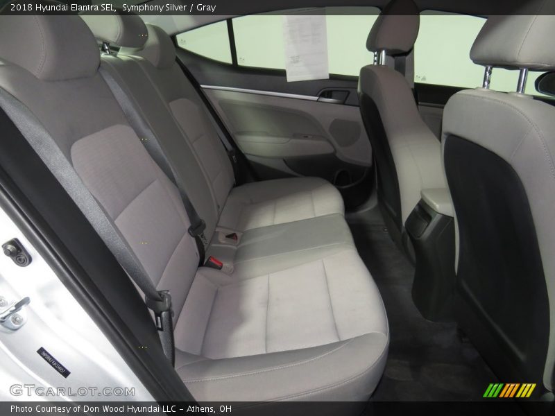 Symphony Silver / Gray 2018 Hyundai Elantra SEL