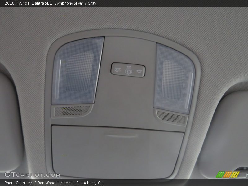 Symphony Silver / Gray 2018 Hyundai Elantra SEL